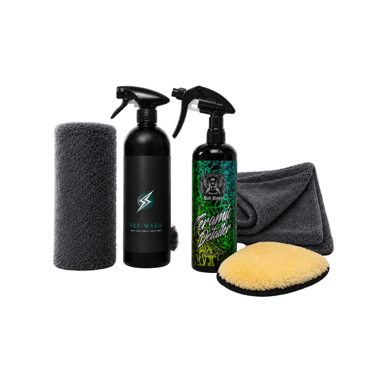 Kit spalare exterior auto SELFWASH : PRE si SPALARE, USCARE + LUCIU