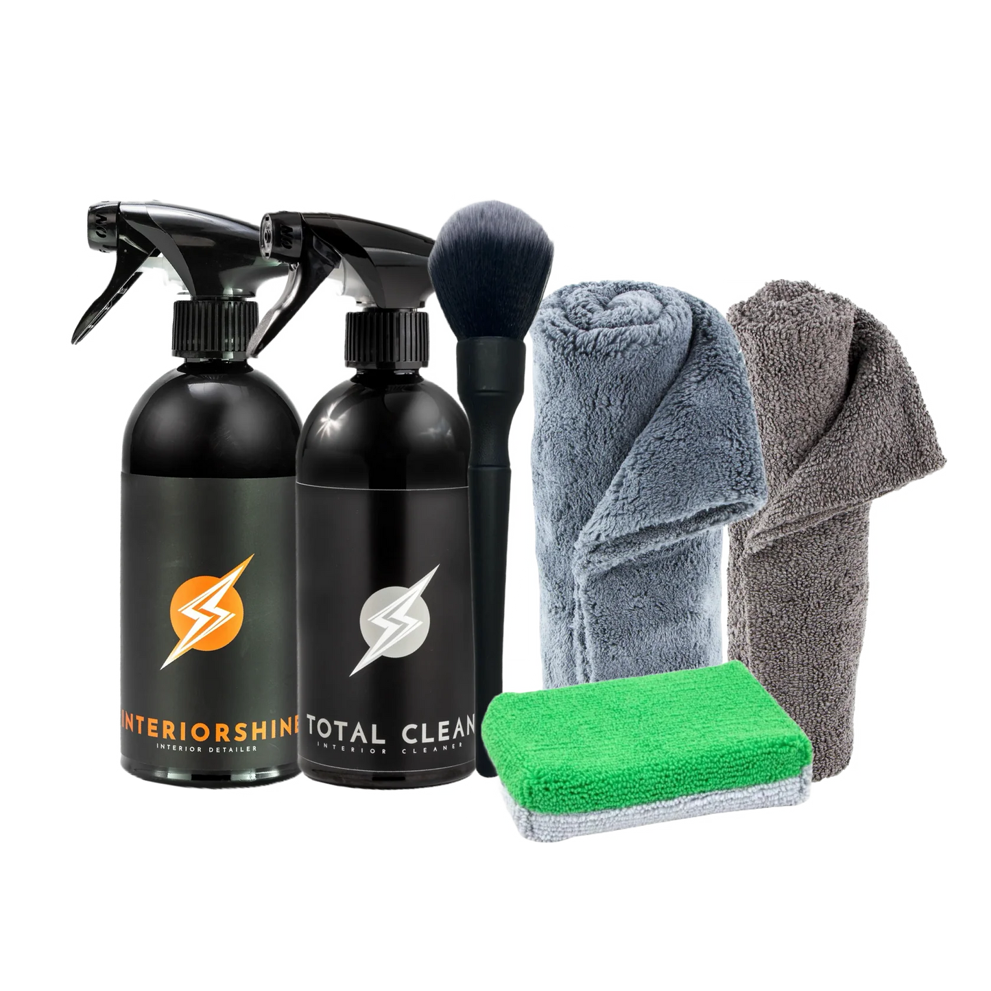 Kit complet pentru curățarea și protecția interiorului – Flash Detail 💥