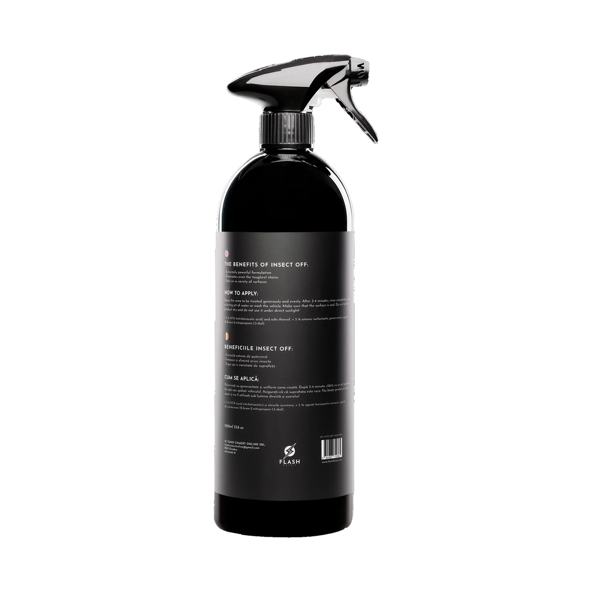 Soluție pentru Îndepărtarea Insectelor - Flash Detail Insect OFF 1L
