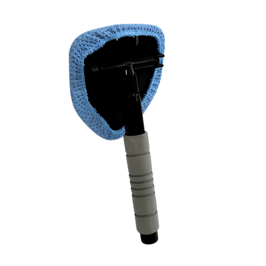 Maner telescopic si laveta microfibra - dedicat la cutarea parbrizelor greu accessibile Flash Detail