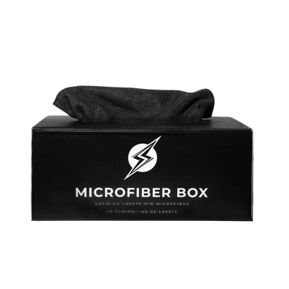 Cutie cu lavete din microfibra, reutilizabile 40 bucati Flash Detail