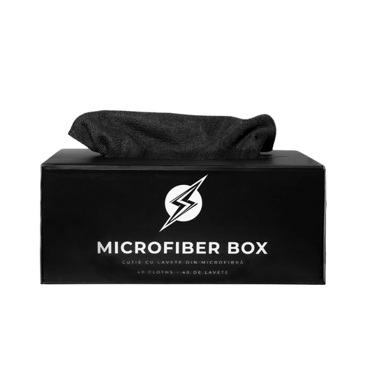Cutie cu lavete din microfibra, reutilizabile 40 bucati Flash Detail