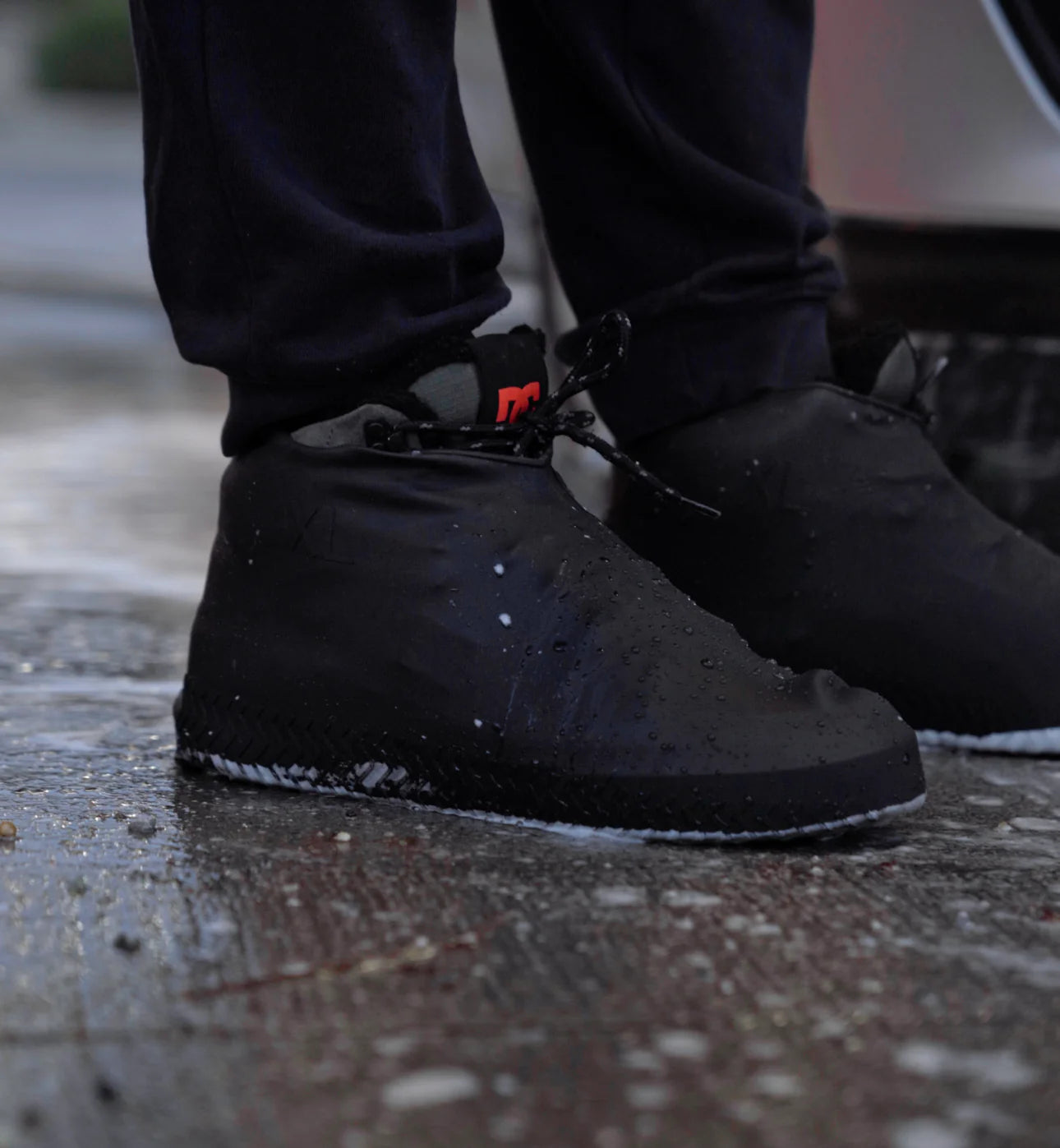 Huse protecție incălțăminte din silicon – reutilizabile Flash Detail nr. 37–45