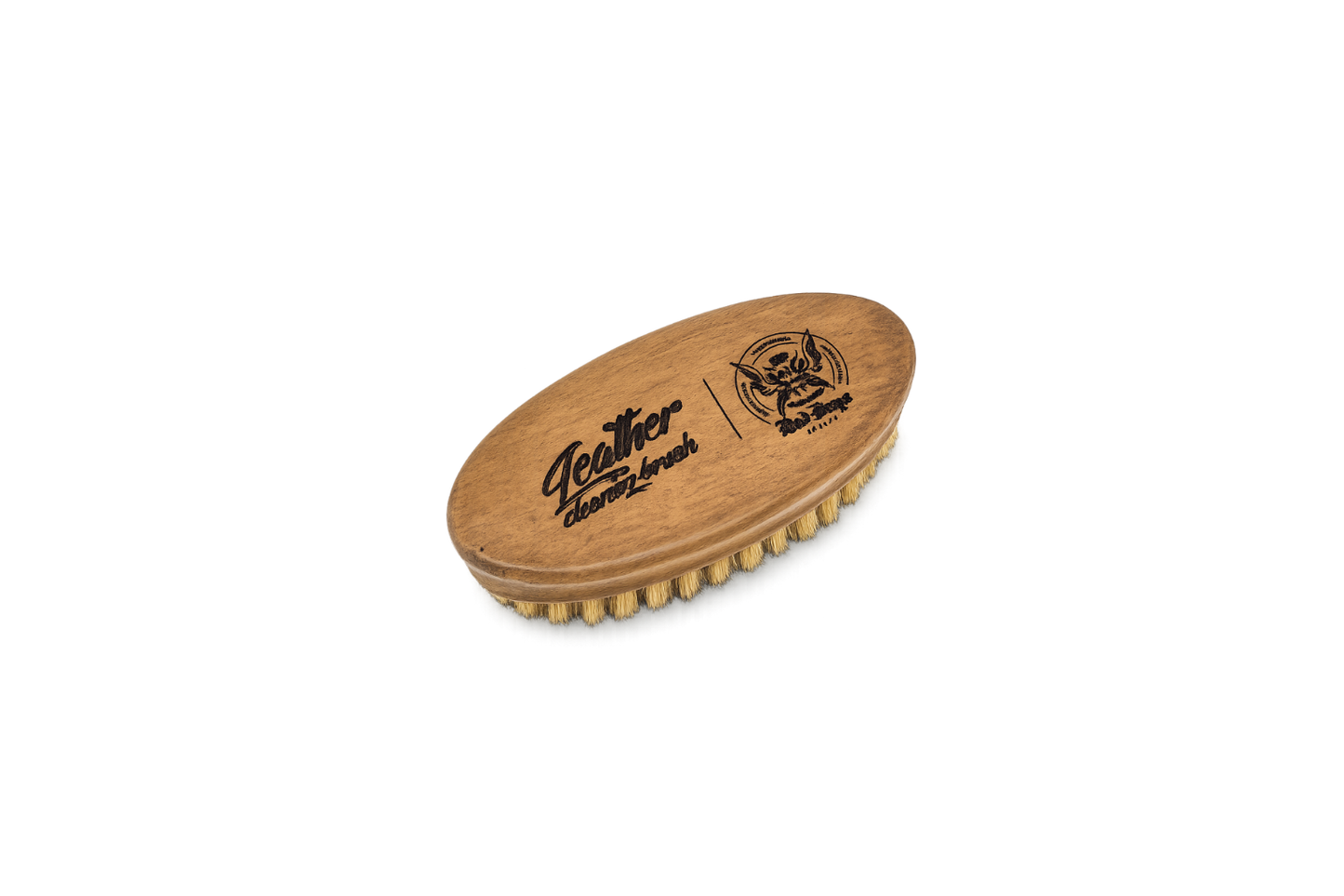 Perie curare piele, textil & plastice, Bad Boys Oval Leather Brush