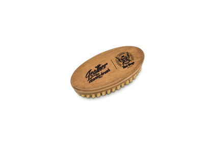 Perie curare piele, textil & plastice, Bad Boys Oval Leather Brush