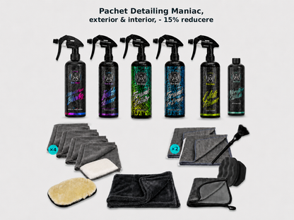 Pachet Detailing Maniac, exterior & interior, - 15% reducere