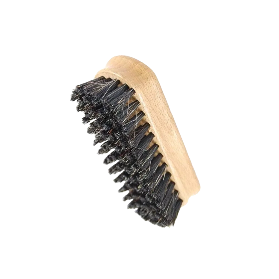 Perie cu peri naturali pentru piele și tapițerie – Flash Detail