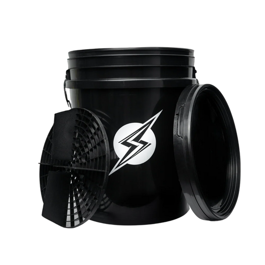 Set galeata spalare auto cu grid si capac Flash Detail - 20L