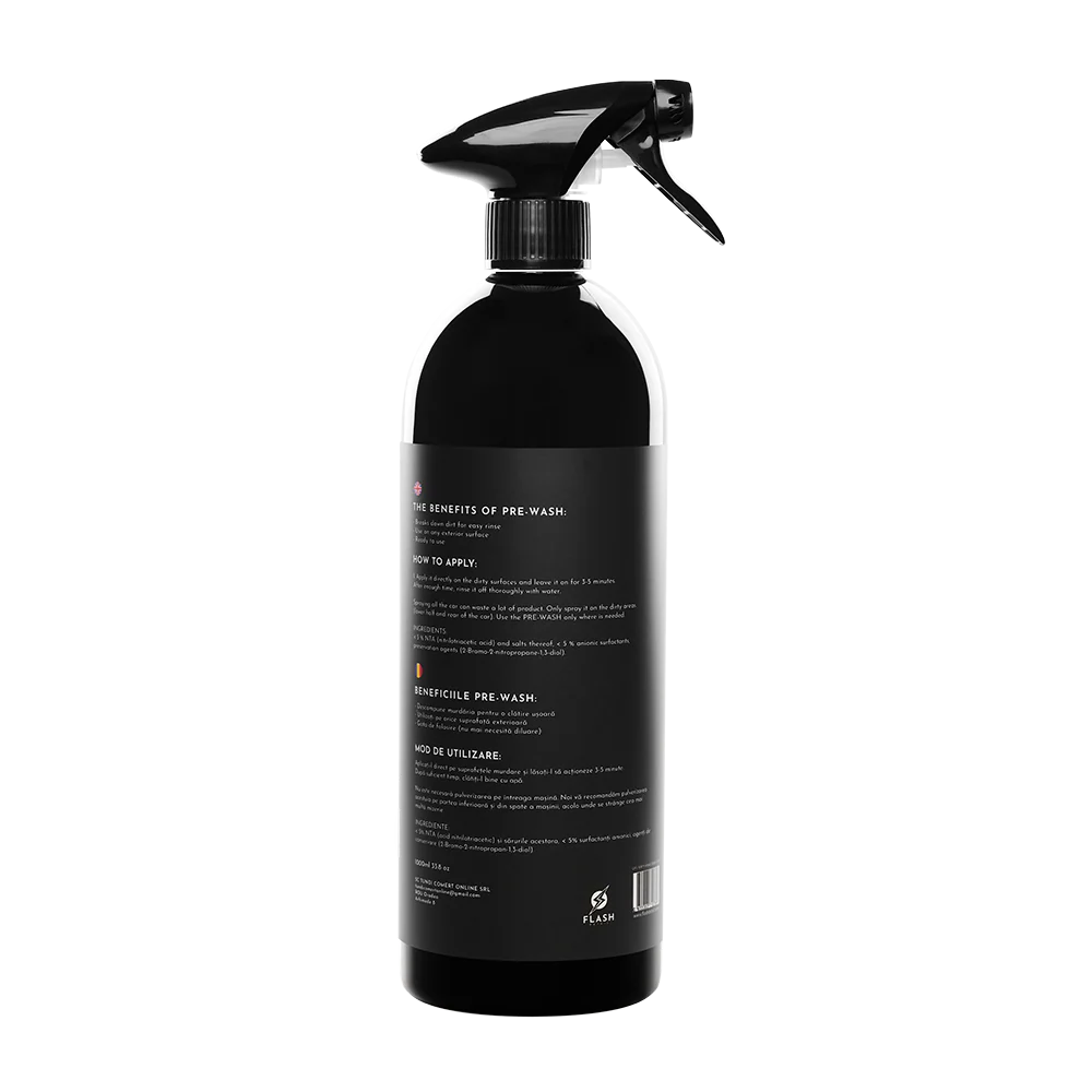 Soluție de prespălare fără contact – Flash Detail Traffic Film Remover, 1 L