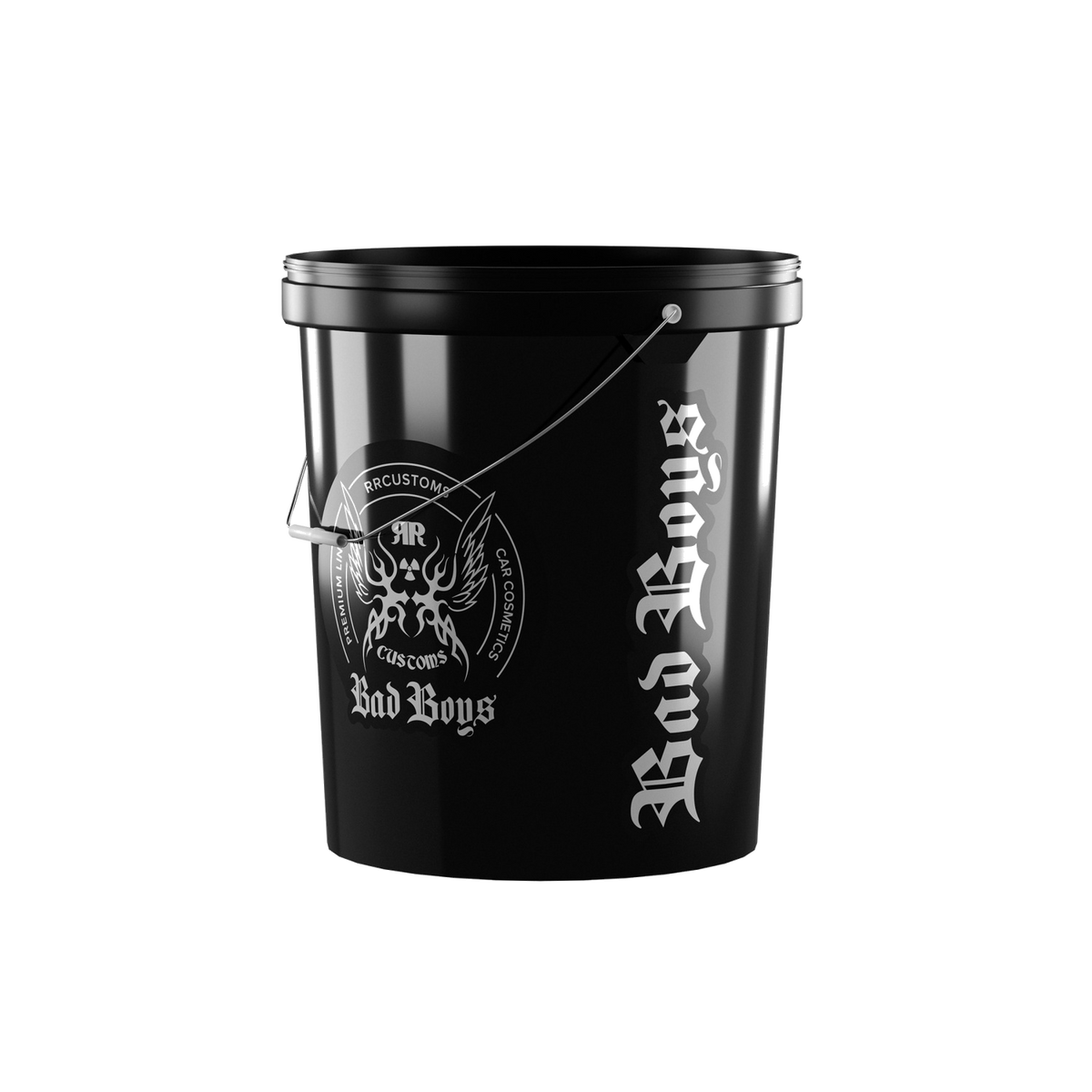 Găleată neagră pentru spălare și detailing – Bad Boys, 20 L