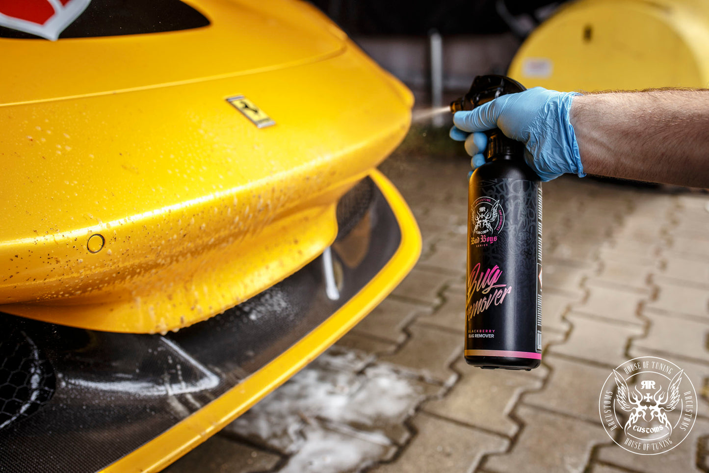 Solutie indepartare insecte & excremente pasari, Bad Boys Bug Remover 500ml