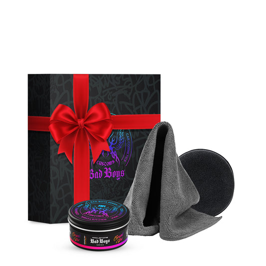 Kit pentru ceruirea și protecția vopselei auto – BadBoys Car Waxing Set #1