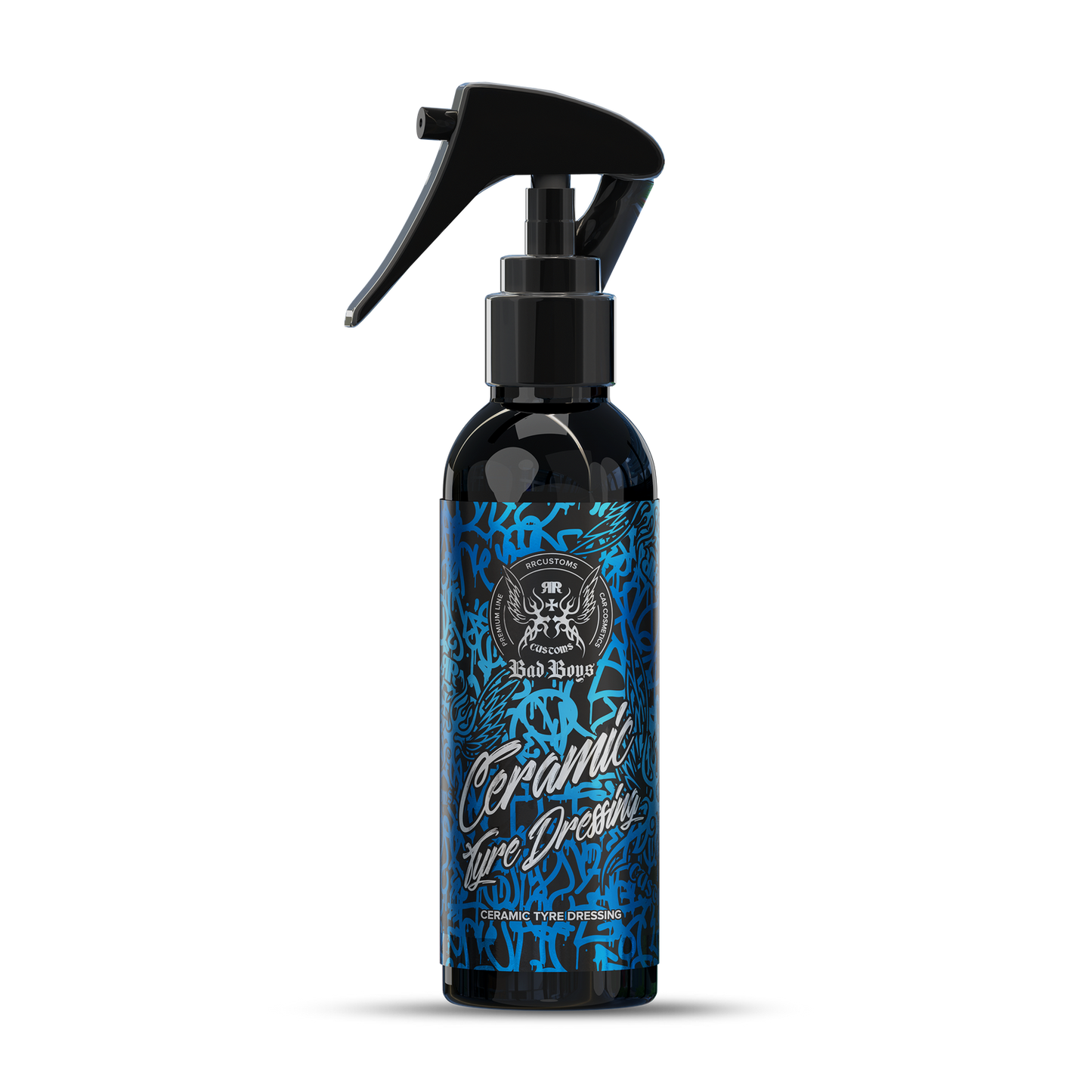 Dressing ceramic cu SiO₂ pentru protecția anvelopelor – RRCustoms BadBoys Ceramic Tyre Dressing 150 ml