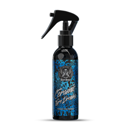 Dressing ceramic cu SiO₂ pentru protecția anvelopelor – RRCustoms BadBoys Ceramic Tyre Dressing 150 ml