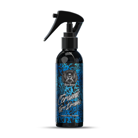 Dressing ceramic cu SiO₂ pentru protecția anvelopelor – RRCustoms BadBoys Ceramic Tyre Dressing 150 ml