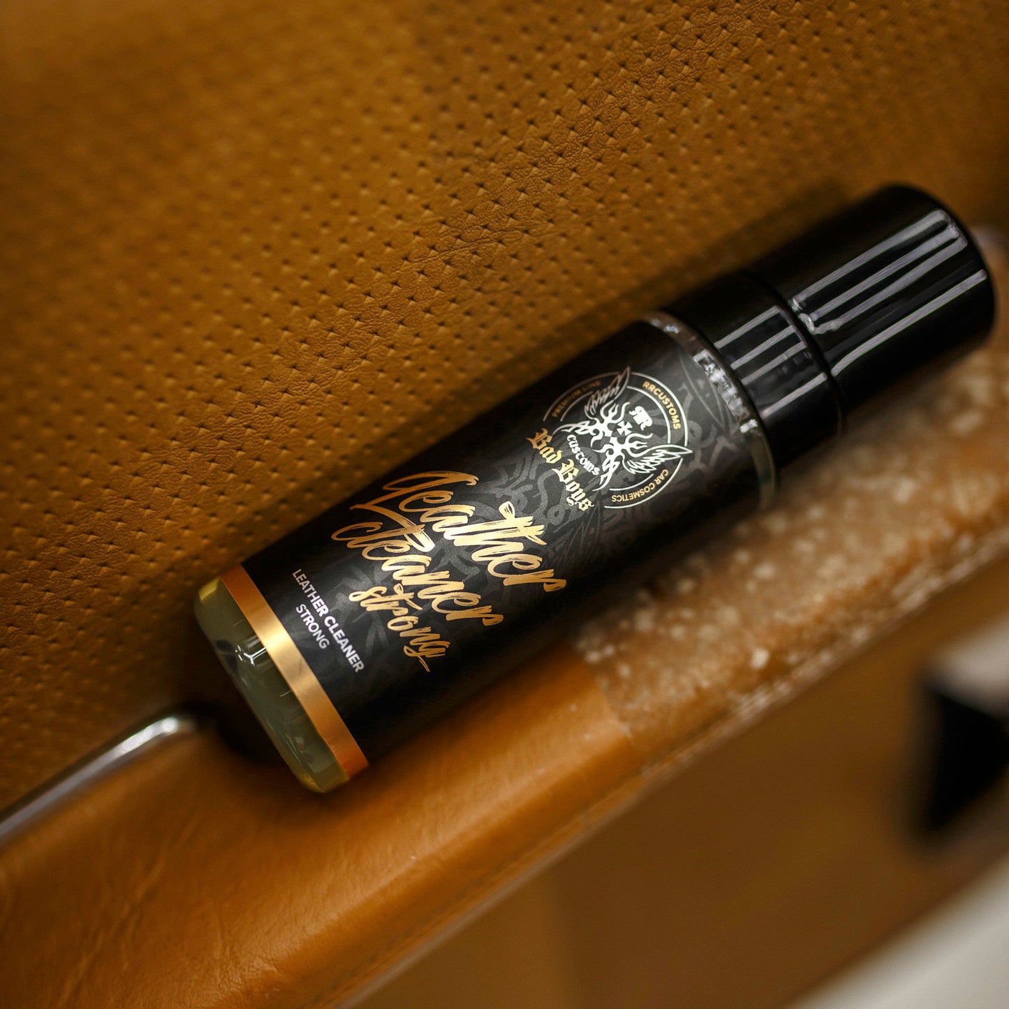 Solutie curatare piele foarte murdara, BB Leather Cleaner Strong 500ml