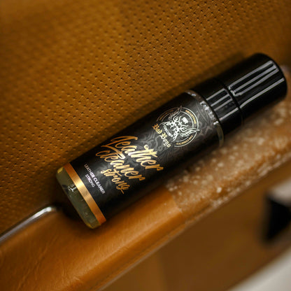 Solutie curatare piele foarte murdara, BB Leather Cleaner Strong 500ml