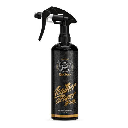Solutie curatare piele foarte murdara, BB Leather Cleaner Strong 500ml