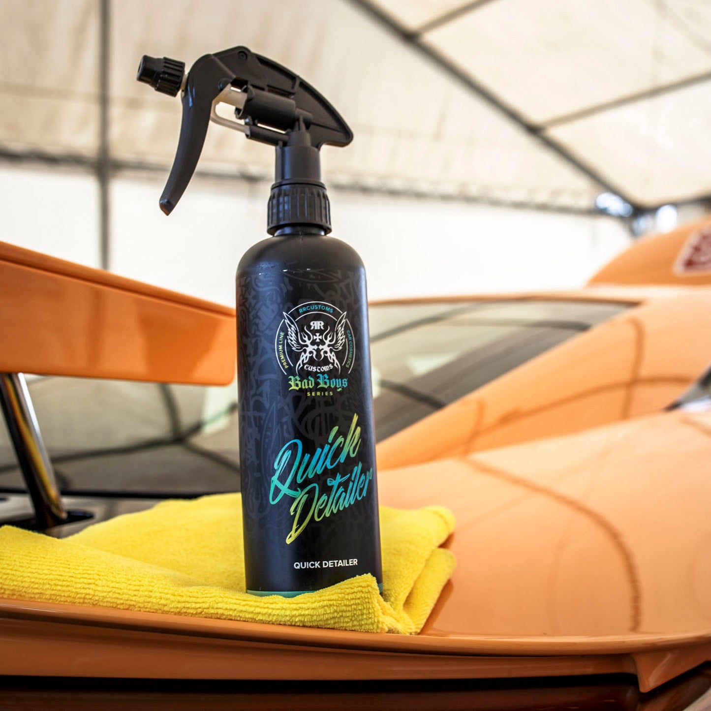Quick Detailer pentru luciu și protecția vopselei – BadBoys Quick Detailer 150 ml