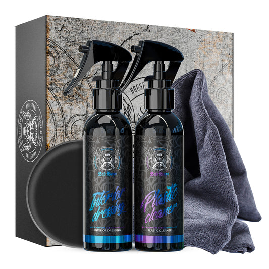 Set pentru curățarea și protejarea plasticului – BadBoys Scent  Set 150 ml
