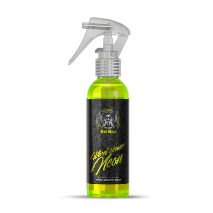 Soluție pentru curățarea jantelor cu efect verde neon – Bad Boys Wheel Cleaner Neon, 150 ml