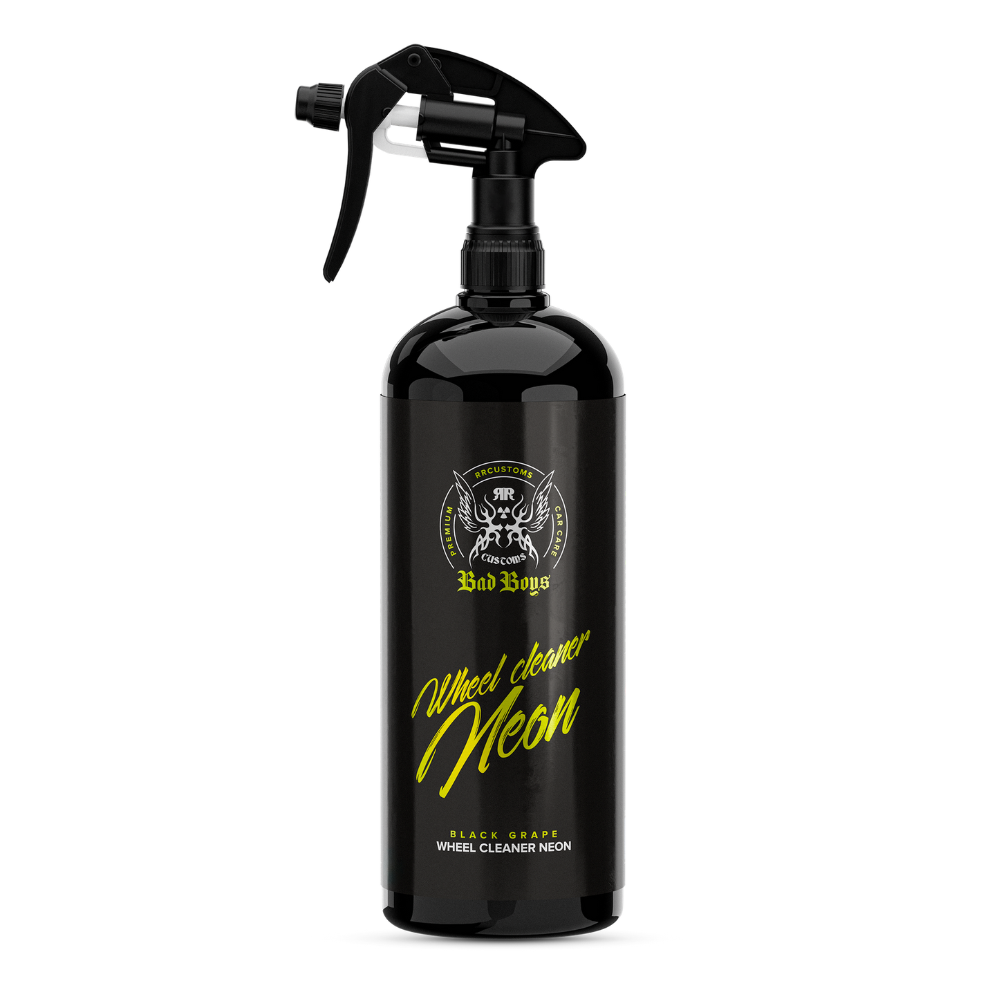 Solutie curatare jante cu efect verde neon, Bad Boys Wheel Cleaner Neon 1L - 6507