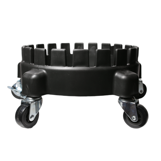 Suport cu roti pentru galeata de detailing - GTools Black Bucket Dolly