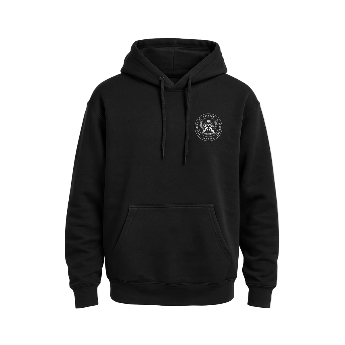 Hanorac cu glugă Black Edition – RRCustoms