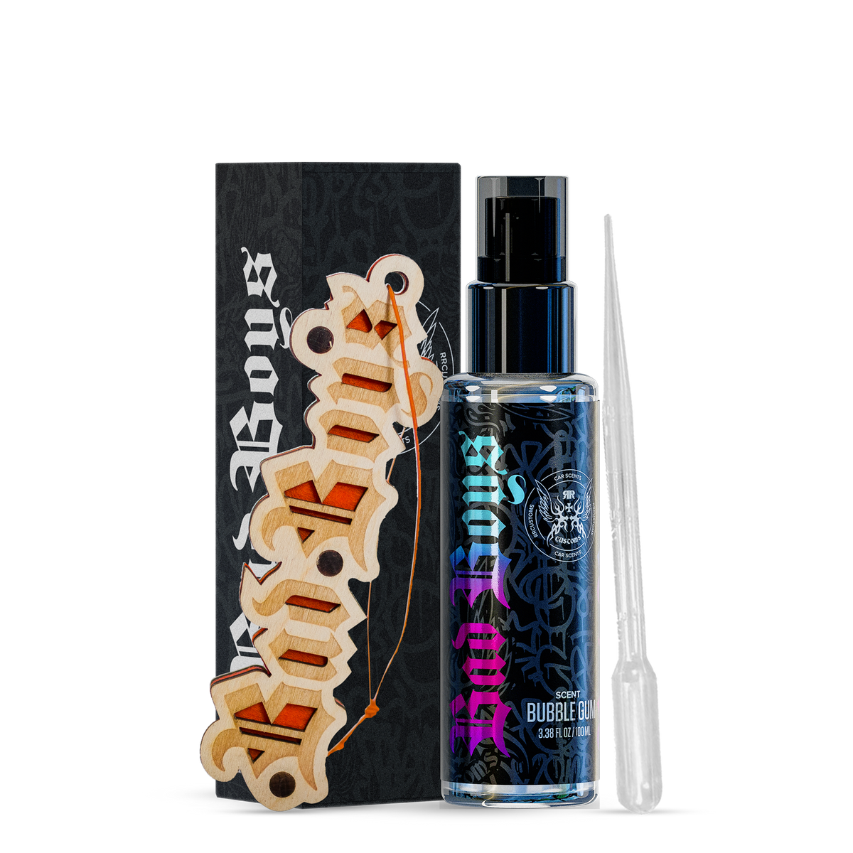 Kit odorizant auto cu aromă  Bubble Gum  – Bad Boys, 100 ml