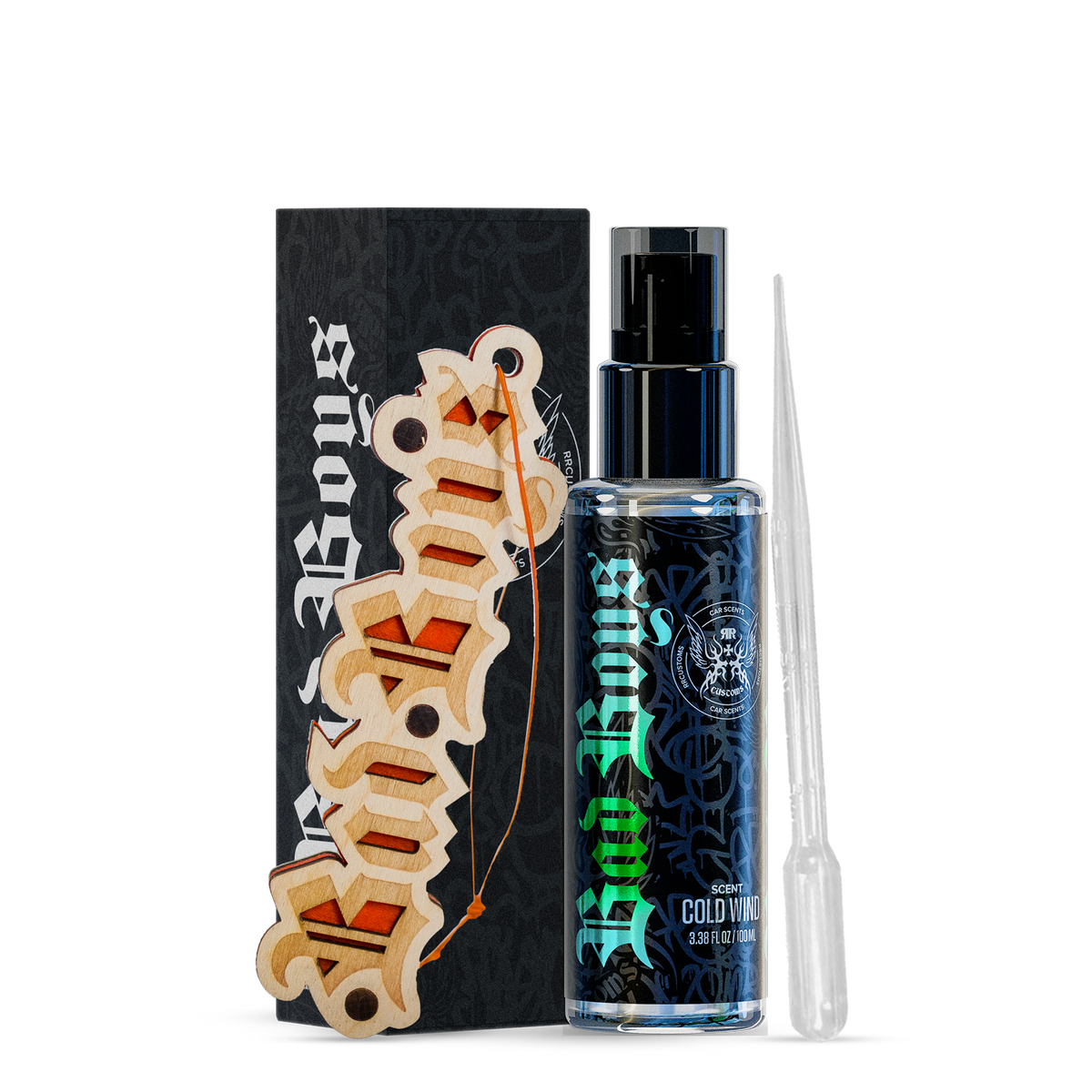 Kit odorizant auto cu aromă Cold Wind – Bad Boys, 100 ml