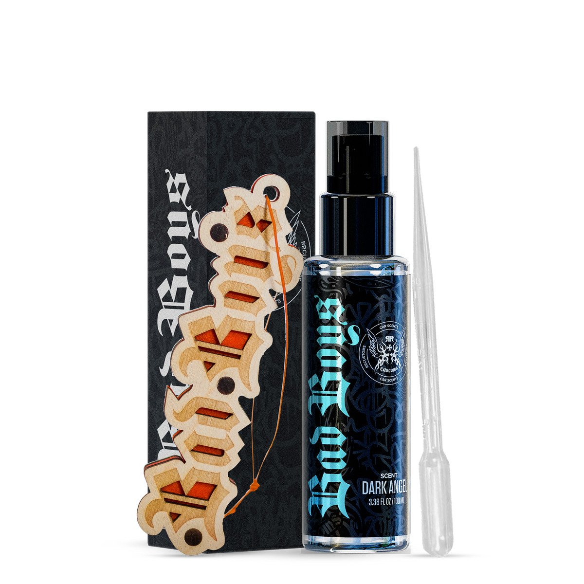 Kit odorizant auto cu aromă Dark Angel – Bad Boys, 100 ml