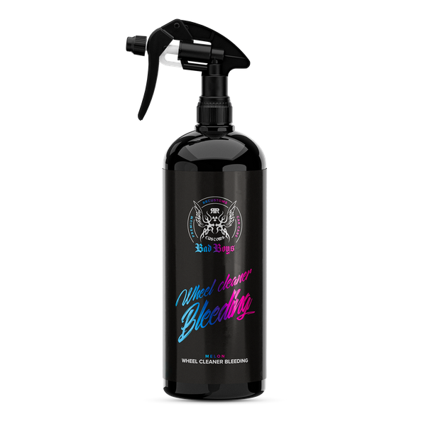 Soluție pentru curățarea și decontaminarea jantelor – Bad Boys Wheel Cleaner Bleeding, 1 L